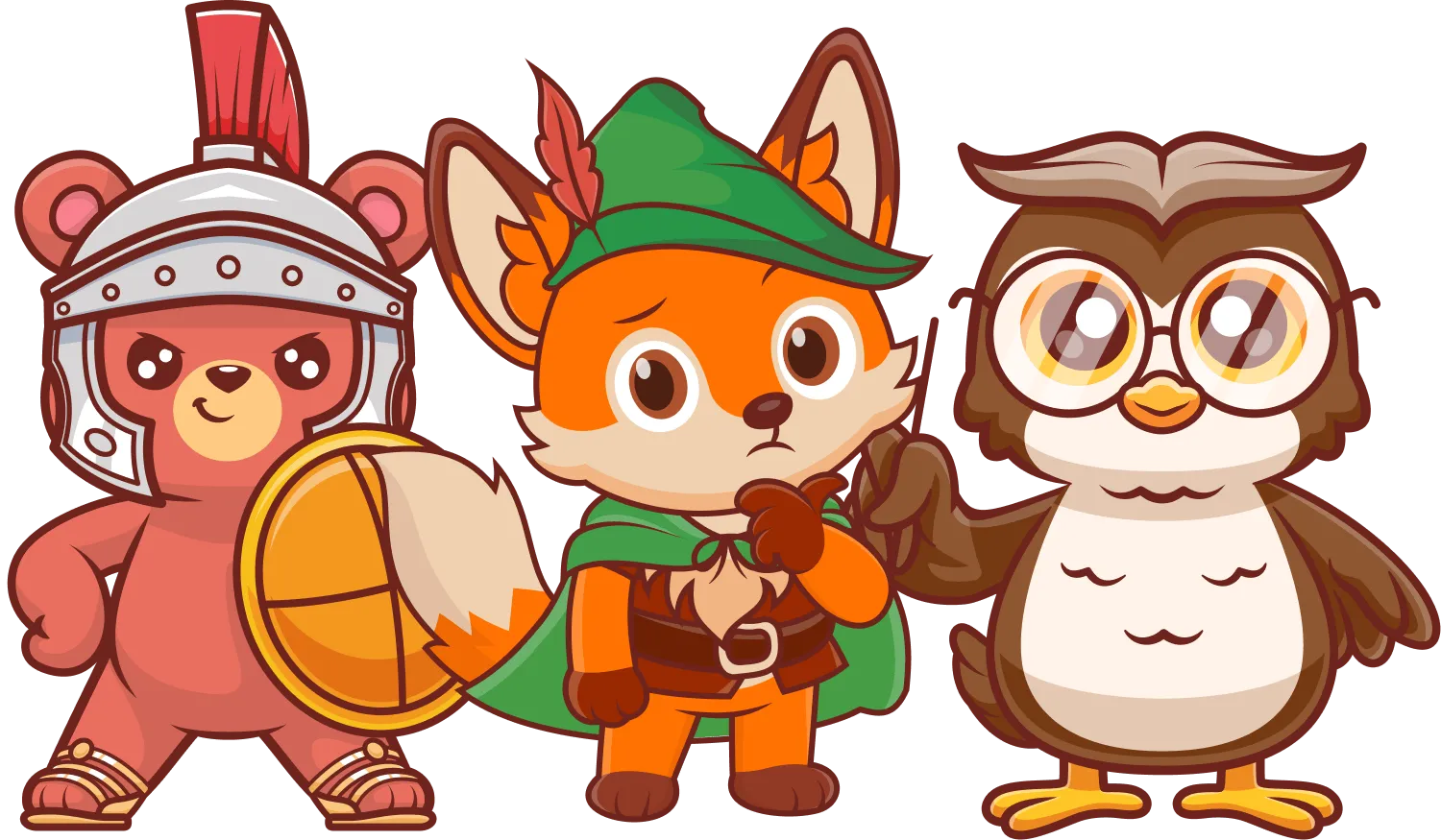 About FoxDag Characters